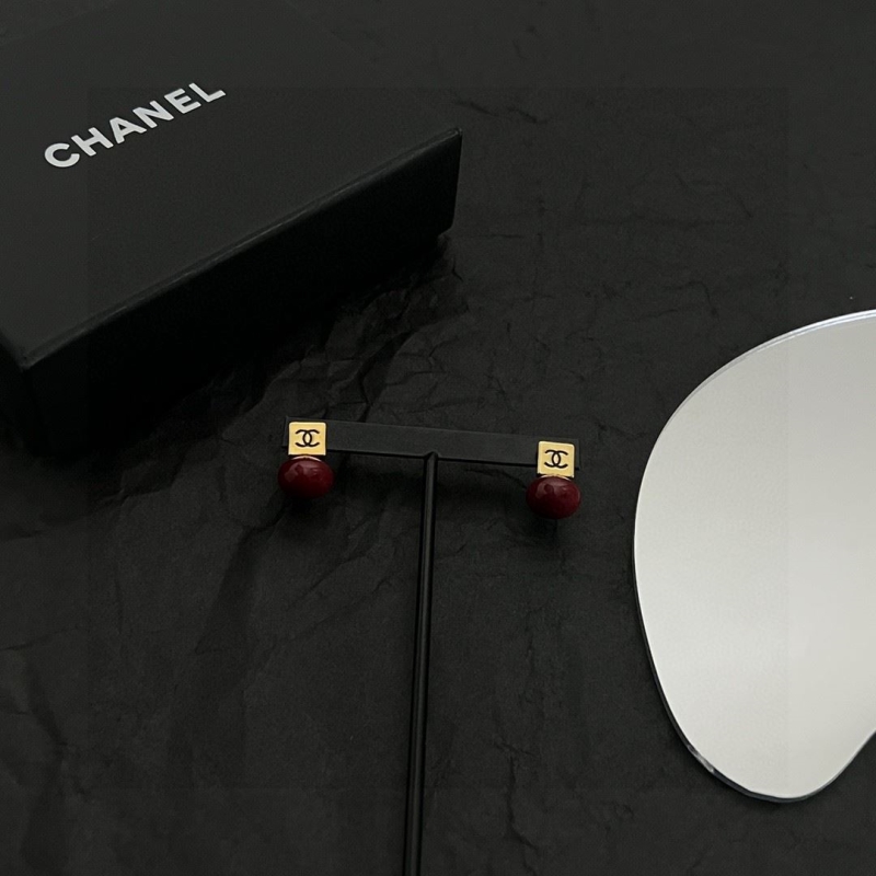Ch*el earrings